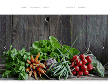 Tablet Screenshot of greenbuttonfarm.com